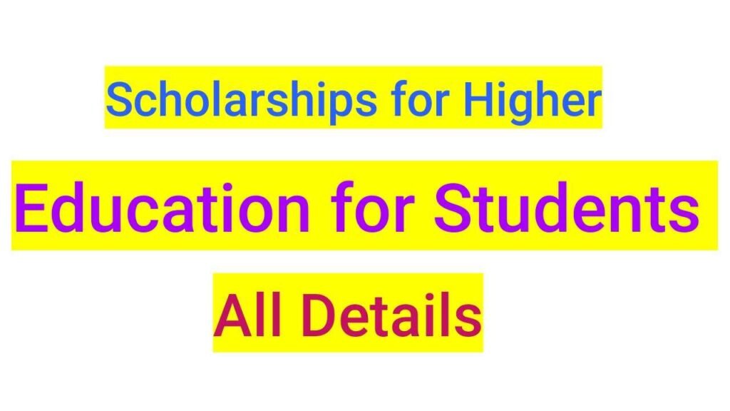 Scholarships for Higher Education for Students with Disabilities